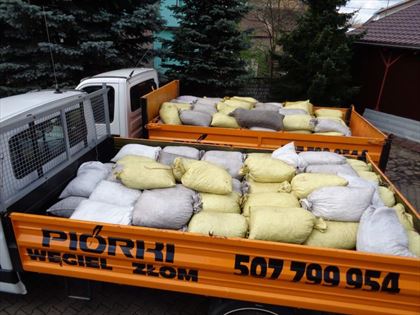 węgiel w workach 25 kg